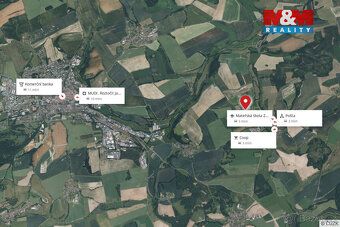 Prodej pozemku k bydlení o výměře 907 m² v katastrálním územ