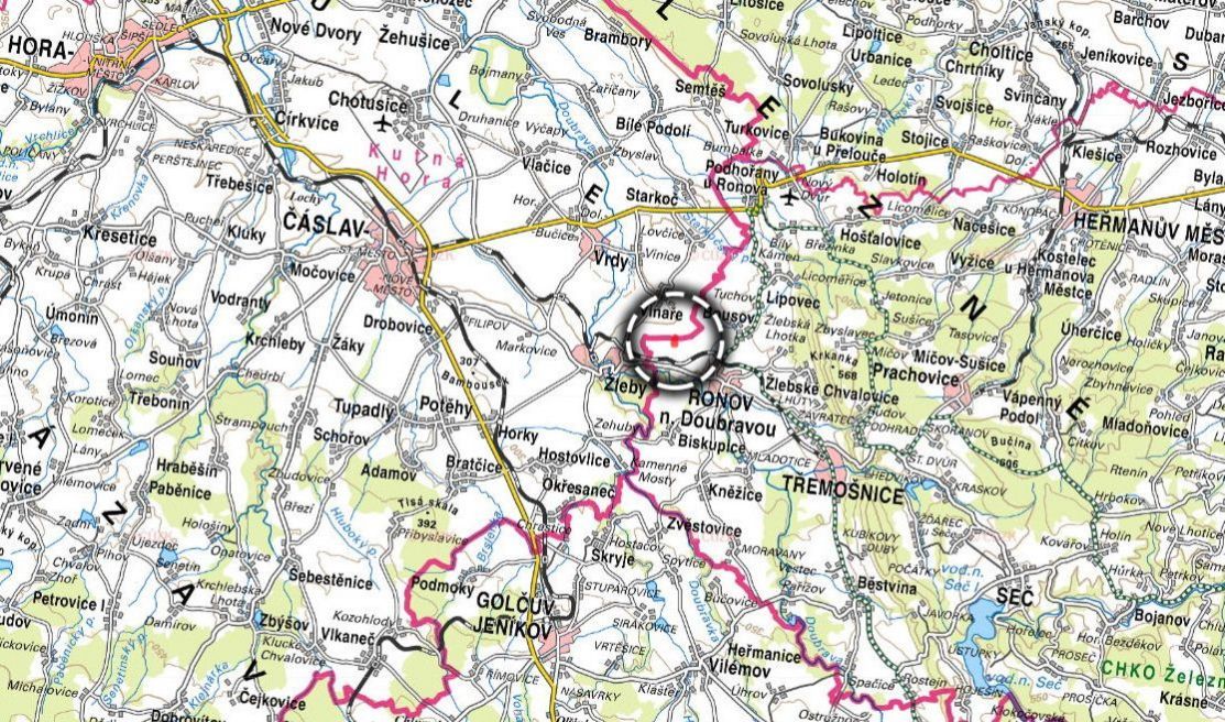 V katastrálním území Ronov nad Doubravou je k prodeji pozeme
