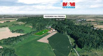 Nabízíme k prodeji pole o výměře 19 235 m². Pozemek se nachá