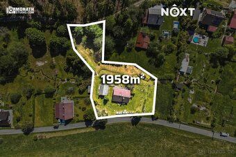 Prodej prostorné chaty 4+kk s velkým pozemkem – Veveří 47 (H