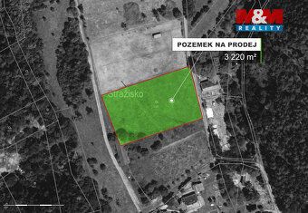 Prodej louky 3 220 m² v k.ú. Stražisko. Pozemek leží na samo