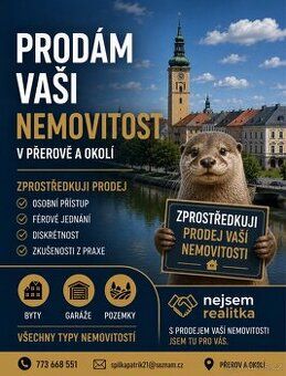 Slunný byt 3+1 v ov v žádané lokalitě Přerov. Byt se nachází