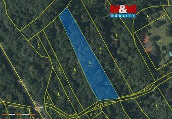 Prodej souboru lesních pozemků o celkové ploše 3741 m² v kat