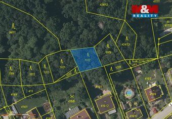 Prodej souboru lesních pozemků o celkové ploše 3741 m² v kat