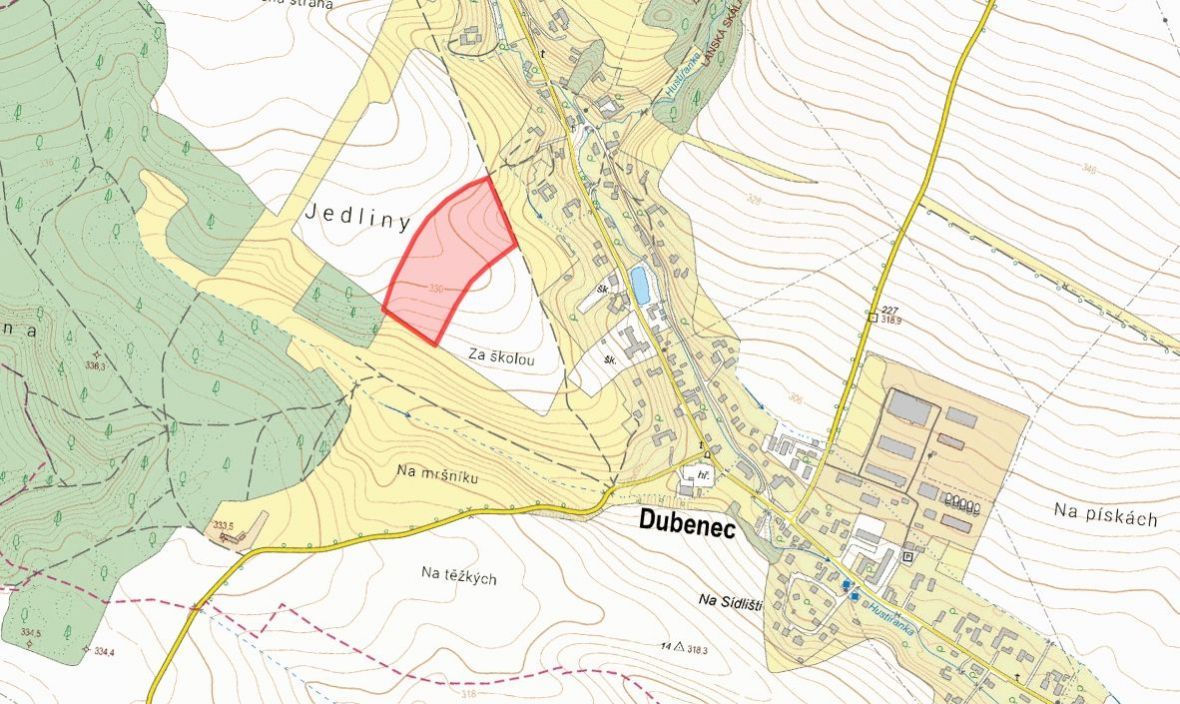 V katastrálním území Dubenec v okrese Trutnov nabízím k prod