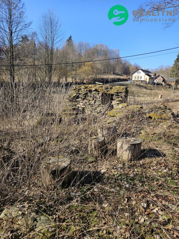 Prodám pozemek se zbytky stavení, v katastru stále vedeno ja