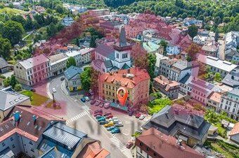 Nabízím k pronájmu byt 1+kk v podkroví bytového domu, který 