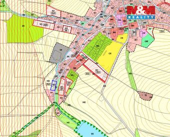 Nabízíme nemovitost s pozemky o rozloze 12473 m2 v obci Ryžo