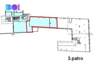 Nabízíme k pronájmu podkrovní kanceláře o výměře 120 m² ve 3