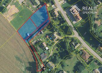 Výjimečný pozemek 3 435 m² v Rudolticích – prostor, soukromí