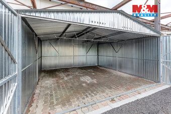 Nabízím k pronájmu samostatnou plechovou garáž o výměře 25 m