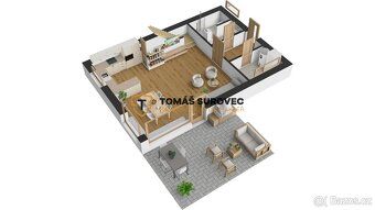 Moderní pasivní novostavba 4+kk o užitné ploše 157 m² se nac
