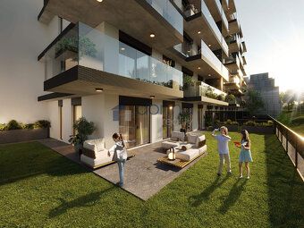 Nabízíme moderní jednotku 2+kk s podlahovou plochou 58,2 m² 