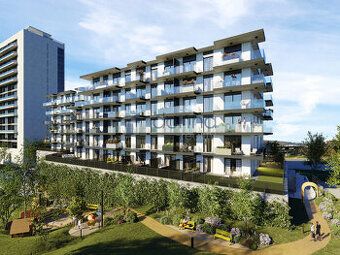 Nabízíme moderní jednotku 2+kk s podlahovou plochou 58,2 m² 