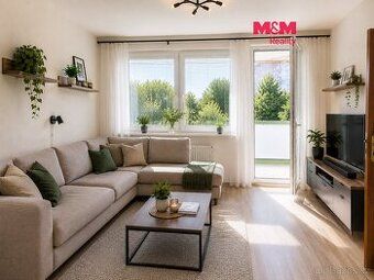Nabízíme moderní jednotku 2+kk s podlahovou plochou 58,2 m² 
