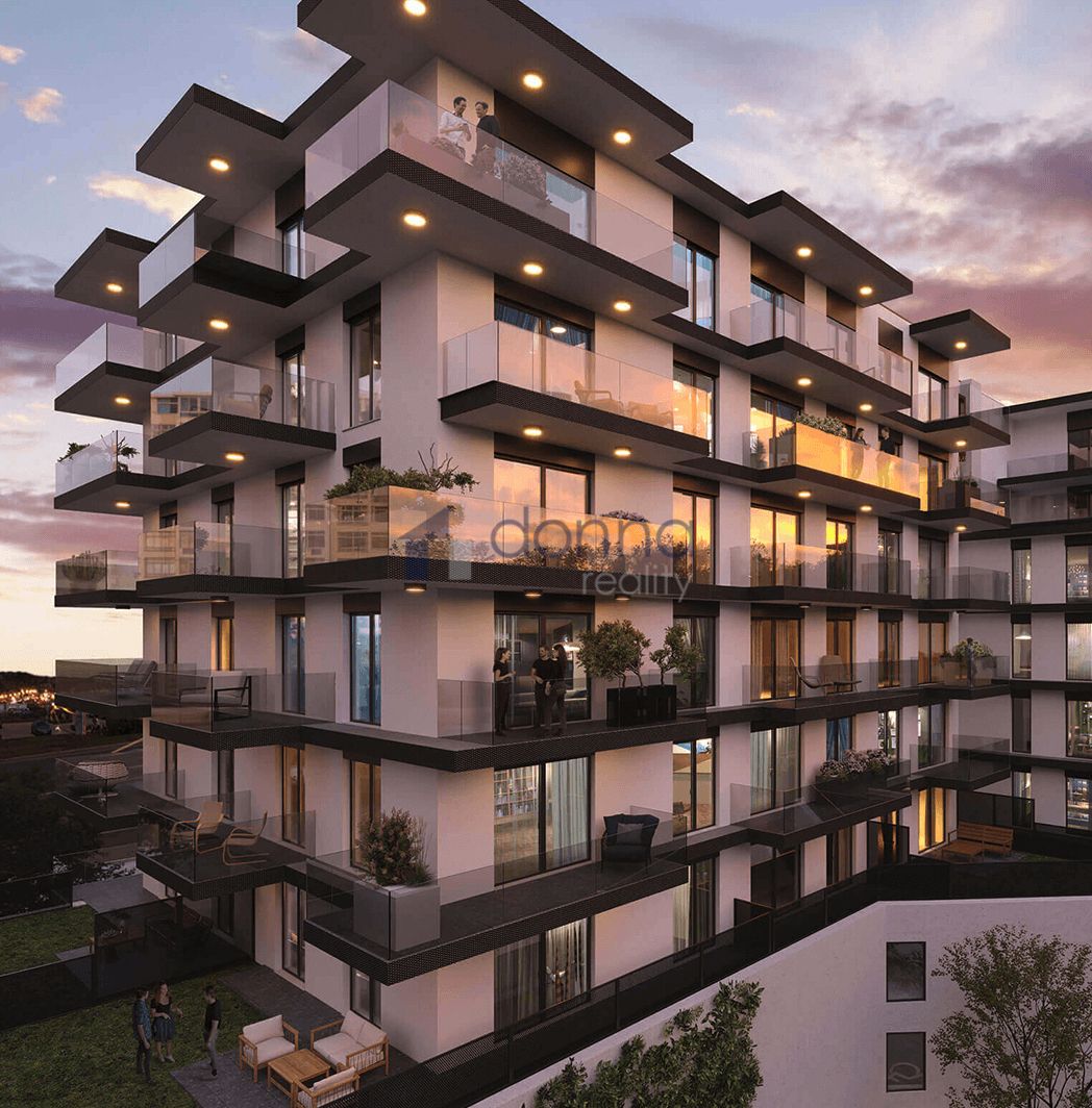 Nabízíme moderní jednotku 2+kk s podlahovou plochou 58,2 m² 