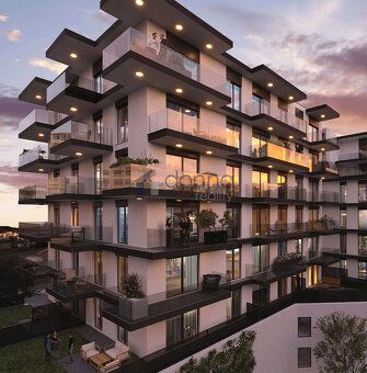 Nabízíme moderní jednotku 2+kk s podlahovou plochou 58,2 m² 