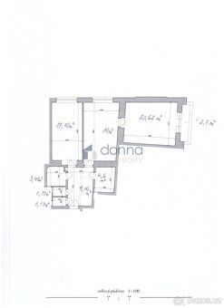 Nabízíme k prodeji byt 3+kk s balkonem, celková plocha 83m2 