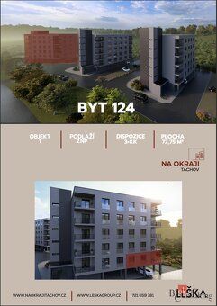 Prodej, byty/3+kk, 72.75 m2, Sokolovská, 34701 Tachov, Tacho
