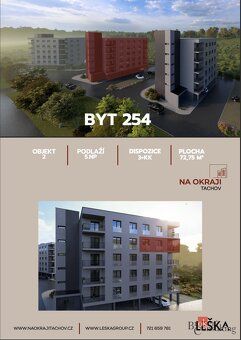 Prodej, byty/3+kk, 72.75 m2, Sokolovská, 34701 Tachov, Tacho