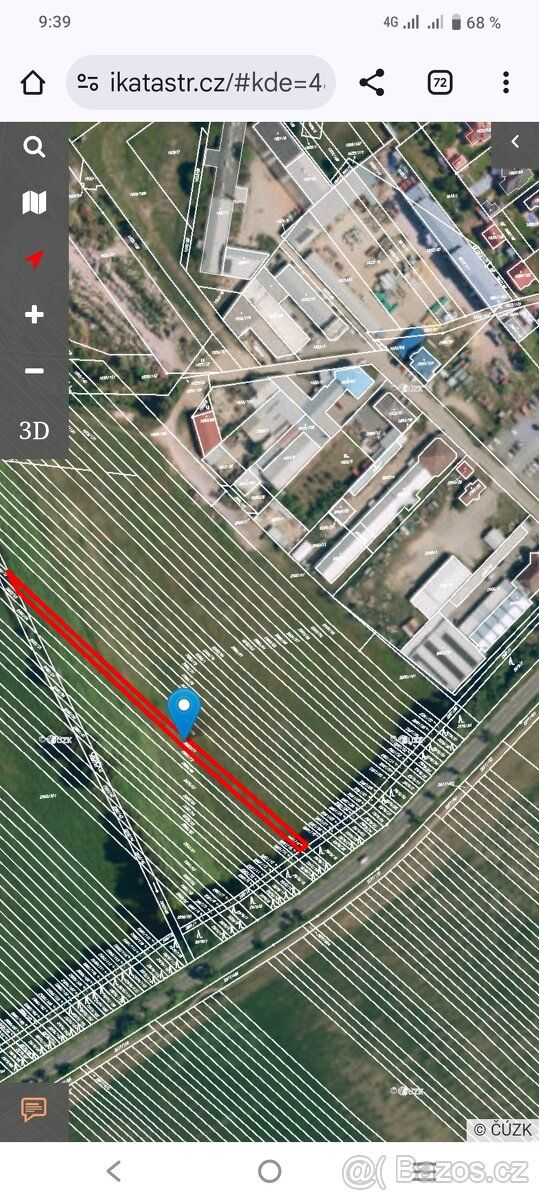 Dle platného územního plánu obce se parcely nachází v návrhu