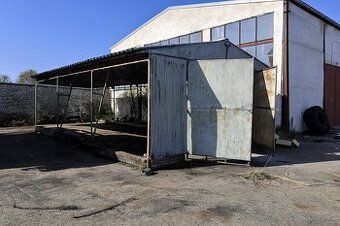 Prodám plechovou halu/garáž/sklad Rozměry 15x6 výška 2,8 5 b