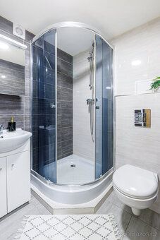 Byt 1+kk (č. 9) o ploše 20m² je v zrekonstruované a vybavené