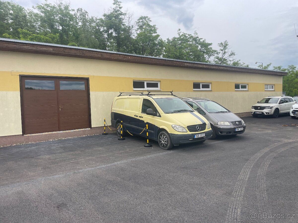 Pronajmu zděnou a zateplenou halu 175m2 v oploceném areálu A