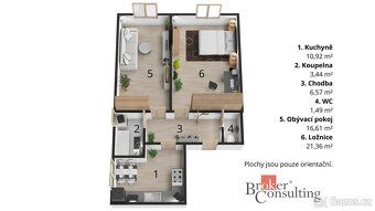 Prodej bytu 2+1, 62 m² – Náměstí Míru, SvitavyByt s nájemník