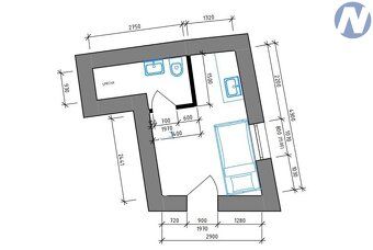Nabízím pronájem obchodního prostoru o výměře 20 m2 v přízem