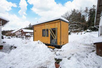 Nabízíme k prodeji plně vybavený mobilní Tiny house. Jedná s