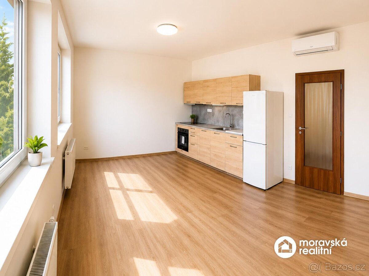 Nabízíme k pronájmu moderní bytovou jednotku o dispozici 1+k
