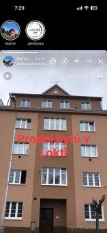 Prodej bytů v Lokti u Karlových Varů 2kk, jedná se o celé pa