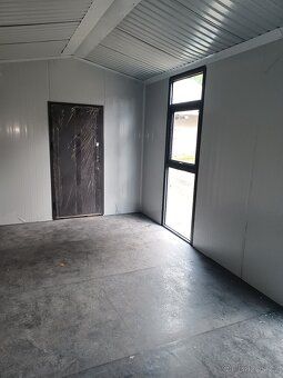 Prodám zahradní domek velikosti 3x6m. Stěny sendvičové panel
