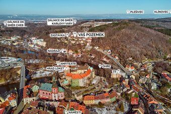 Prodej, pozemky/bydlení, 1803 m2, Loket, Sokolov [ID 81822]
