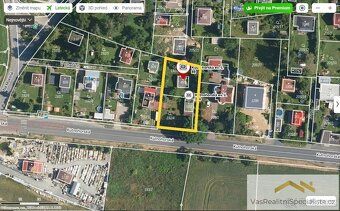 Rovinatý pozemek dle katastru nemovitostí o výměře 1000 m² i