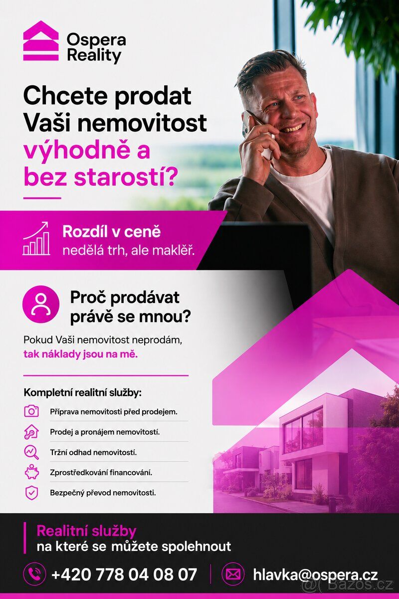 Ať už jde o dům, byt, chalupu nebo pozemek, pomohu vám zjist