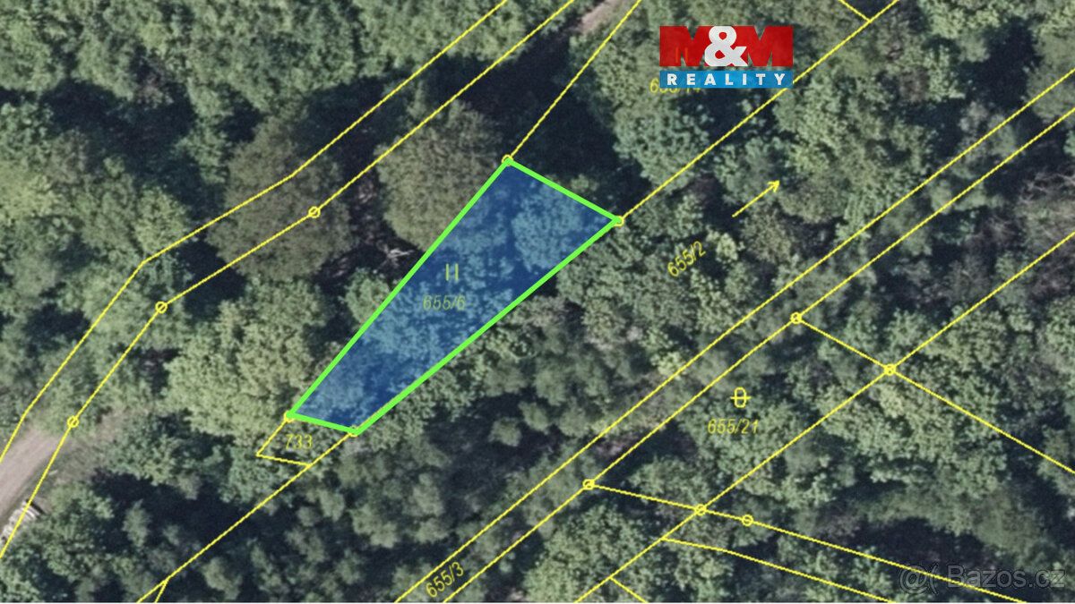 Nabízíme k prodeji pozemek o rozloze 333 m² v katastrálním ú