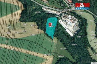 Nabízíme k prodeji les o rozloze 6740m² v nedaleko obce Král