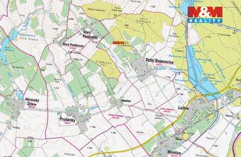 Prodej pozemku o výměře 300 m2 v katastru obce Dolní Bojanov