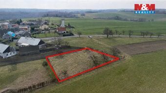 Prodej pozemku k bydlení 1 097 m² v katastrálním území Domor