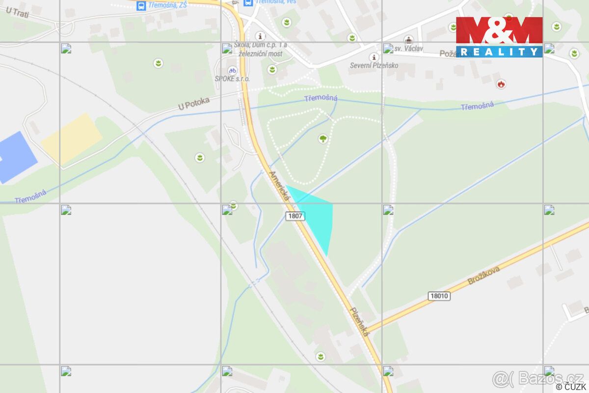 Nabízíme k prodeji soubor pozemků vedených v katastru nemovi