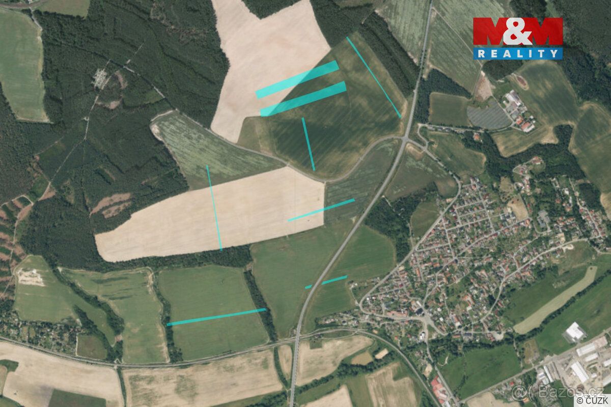 Nabízíme k prodeji soubor pozemků vedených v katastru nemovi
