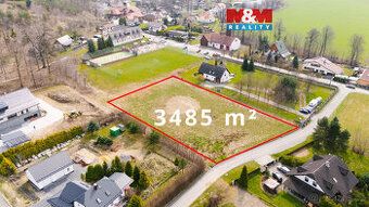 Nabízíme k prodej pozemek o výměře 1 185 m² v Malenovicích, 