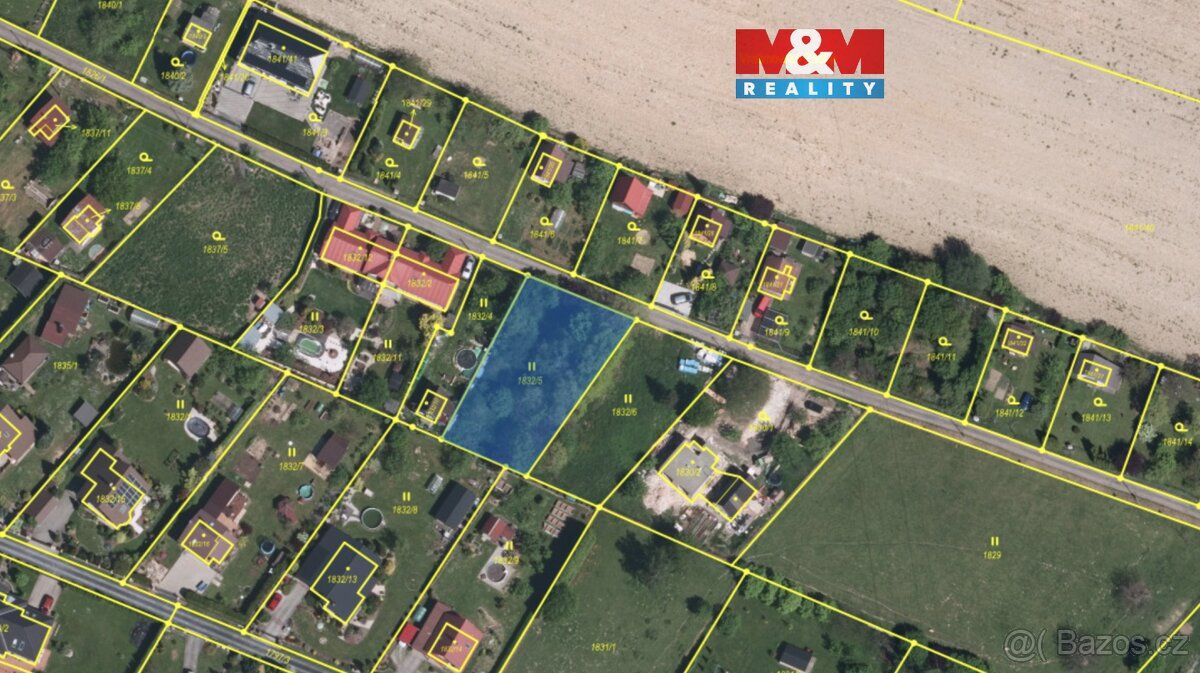 Nabízíme stavební pozemek o výměře 980 m² ve Vratimově u Ost