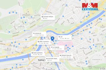 Prodej bytu 1+1 o užitné ploše 36 m² v centru Karlových Varů