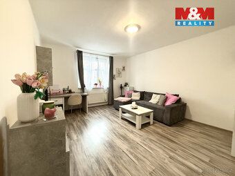 Nabízím k pronájmu prostorný byt 2+1 o výměře 58 m² v centru