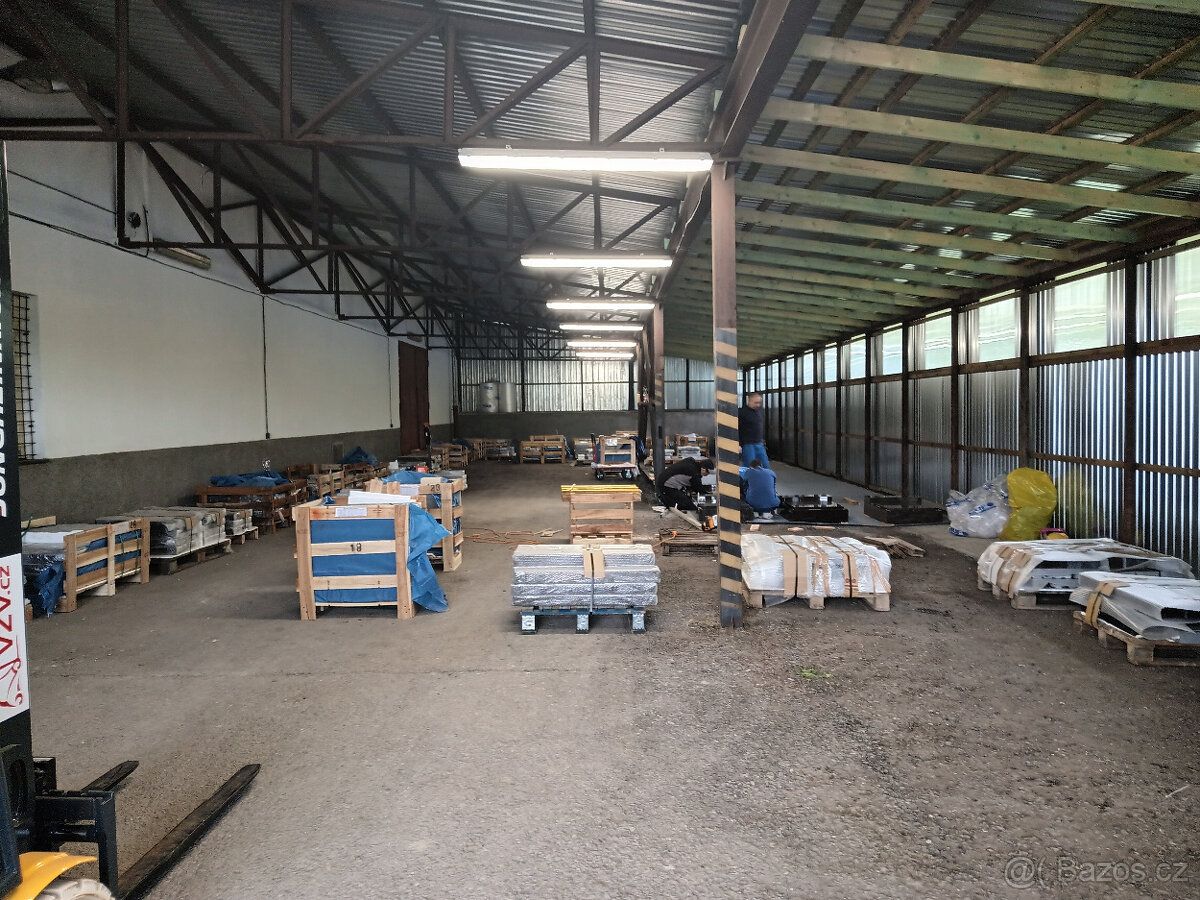 Nabízíme sdílený sklad 200 m² – vhodné pro firmu, řemeslníka