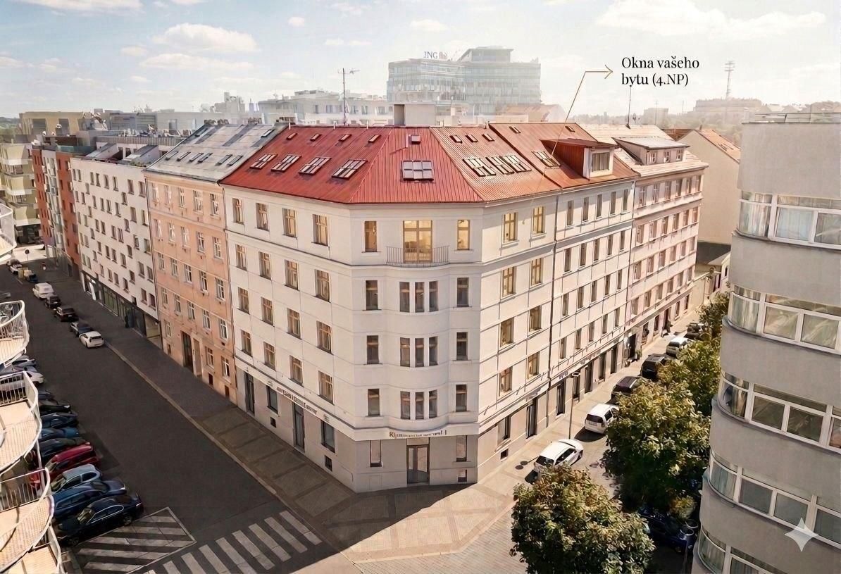 Nabízíme k pronájmu byt 1+kk o výměře 26 m and sup2; v ulici
