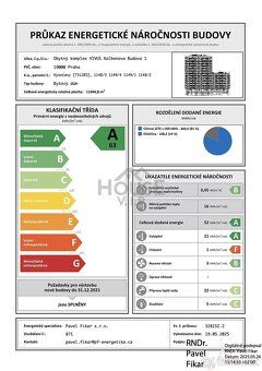 Ev.č. 01762 Designový byt 2+kk s balkonem 12 m² a garážovým 